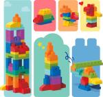 Mega Bloks 80-Piece Big Building Bag, Classic by Mega Bloks