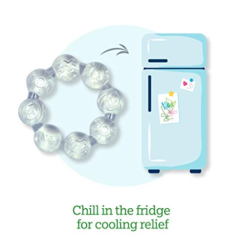 green sprouts Ring Cool Soothing Teether from i Play