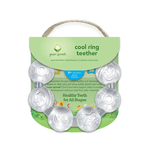 green sprouts Ring Cool Soothing Teether from i Play