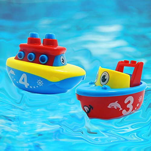 Magnet Boat Set Bath Toys by 3 Bees & Me