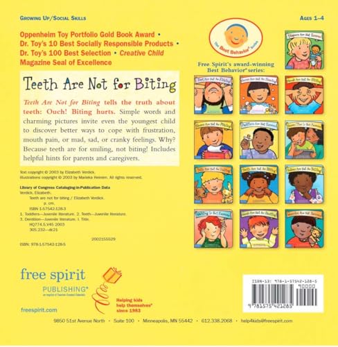 Teeth Are Not For Biting!