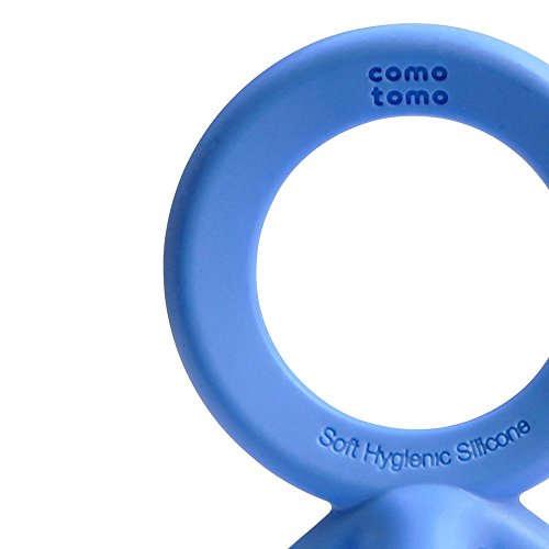 Comotomo Blue Silicone Baby Teether - Pack of 1