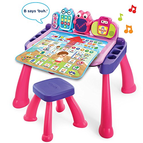 Pink VTech Activity Desk Deluxe — Terrific Two-Year-Olds