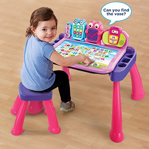 Pink VTech Activity Desk Deluxe — Terrific Two-Year-Olds