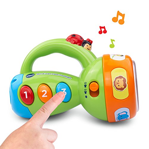VTech Spin & Learn Color Flashlight, Lime Green