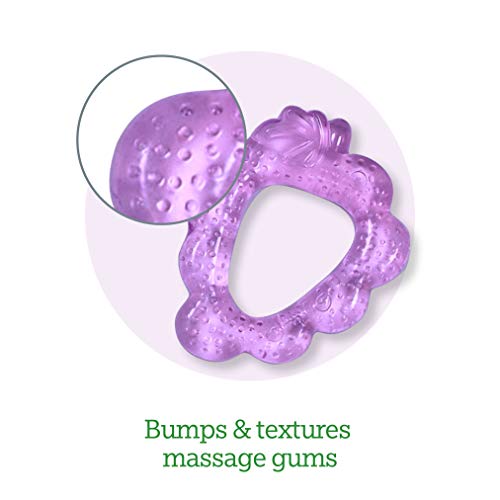 green sprouts Fruit Cooling Teether | Soothes & Promotes Healthy Oral Development