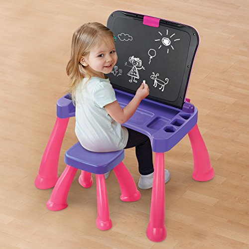 Pink VTech Activity Desk Deluxe — Terrific Two-Year-Olds