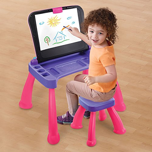 Pink VTech Activity Desk Deluxe — Terrific Two-Year-Olds