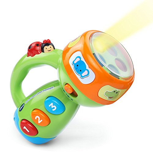 VTech Spin & Learn Color Flashlight, Lime Green