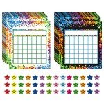80 Pack Reward Chart with 2400 Star Stickers