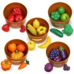Toddler Color Sorting Farm Market Play Set