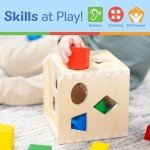 Melissa & Doug Shape Sorting Cube for Toddlers