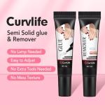 Curvlife Quick Drying Nail Glue and Remover Set