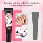 Curvlife Quick Drying Nail Glue and Remover Set