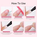 Curvlife Quick Drying Nail Glue and Remover Set