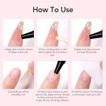 Curvlife Quick Drying Nail Glue and Remover Set