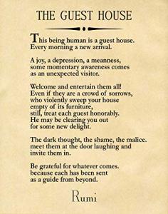 Rumi Quote Wall Art - Inspirational Home Décor
