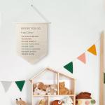 Boho Motivational Wall Art Banner for Home