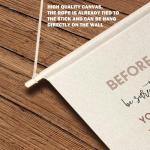 Boho Motivational Wall Art Banner for Home