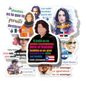 52 Inspiring Spanish Quote Stickers for All