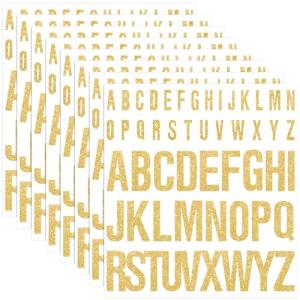 Glitter Letter Stickers for Motivational Quotes Decor