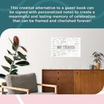 90th Birthday Party Signature Guest Book Poster