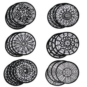 Inspiring Mini Mandalas Artwork (24 Pack)