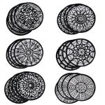 Inspiring Mini Mandalas Artwork (24 Pack)