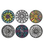 Inspiring Mini Mandalas Artwork (24 Pack)