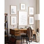 Inspiring Motivational Quotes Canvas Art Set of 6