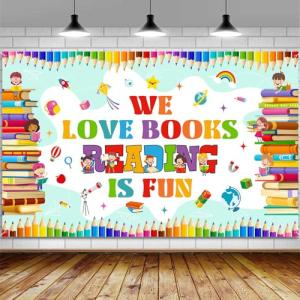Inspirational Book Day Banner for Classroom Decor