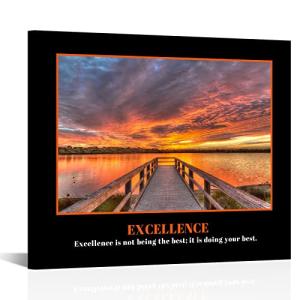 Inspiring Excellence Canvas Wall Art Decor