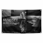 Funny Mindset Is Everything Cat Tiger Wall Decor