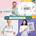 Fun Birthday Party Poster with Motivational Quotes