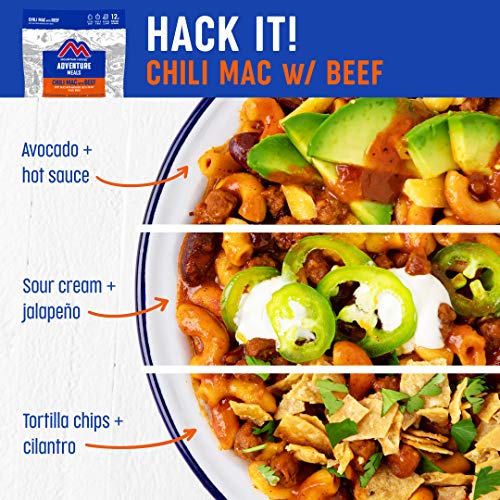 Freeze-dried Chili Mac with Beef for Preppers
