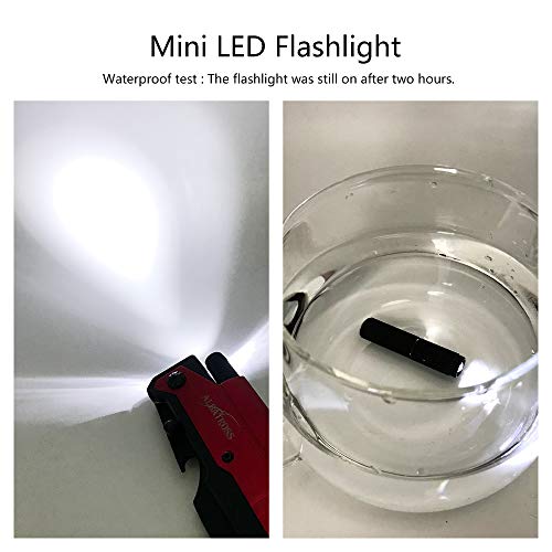 6-in-1 Tactical Folding Pocket Knife with LED Light