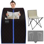 Portable Infrared Home Sauna with Heating Foot Pad