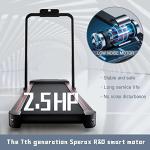 Sperax 3-in-1 Folding Treadmill in Black/Red