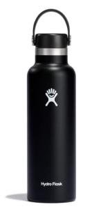 Hydro Flask 21 Oz Aqua Drinking Bottle - Black