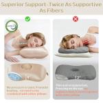 Ear Piercing Donut Pillow with Foam Plug