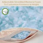 Ear Piercing Donut Pillow with Foam Plug