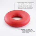 NOVA Inflatable Red Donut Pillow - 18 Inch