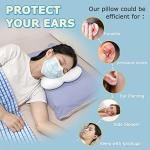 Donut Pillow for Side Sleepers with Ear Hole