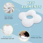 Donut Pillow for Side Sleepers with Ear Hole