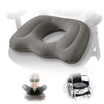 Inflatable Donut Pillow for Tailbone and Pain Relief