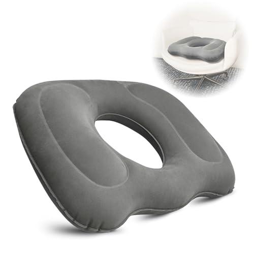 Inflatable Donut Pillow for Tailbone Pain Relief