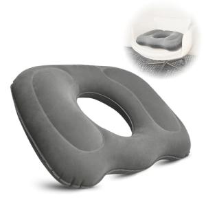 Inflatable Donut Pillow for Tailbone Pain Relief