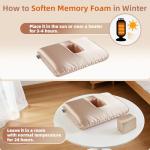 Champagne Mini Donut Pillow for Ear Piercing