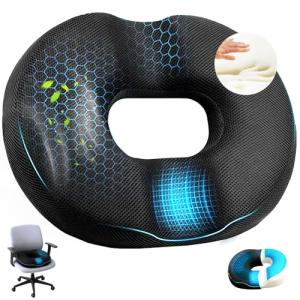 Mullow® Donut Pillow for Tailbone Pain Relief