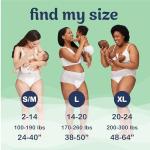 Comfortable Incontinence Underwear for Women, 14 Count